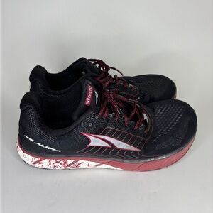 Altra Instinct 4.5 Running Shoes Mens Size 9.5 Black Red AFM1835F-6